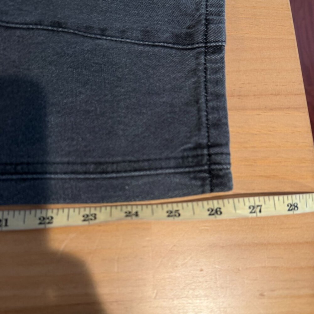 Grey Lab Waist Barrel Leg Denim High Waisted Straight Pants MEDIUM in Gray - Picture 11 of 12